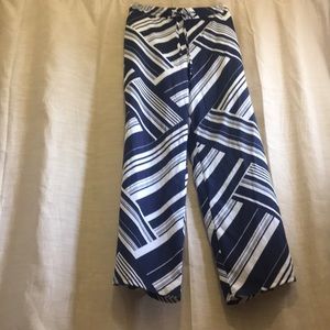 Liz Claiborne Navy/White Pants Sz XL